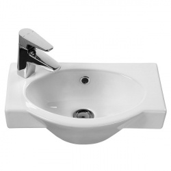 Раковина подвесная SANTEK Форум 45 L с отверстием 1WH110542