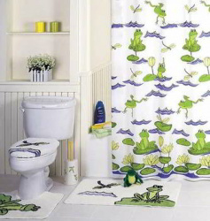 Штора для ванны Frog Frolic 180 х 180