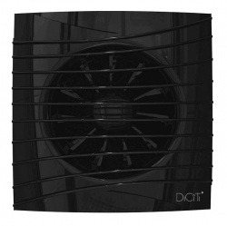 Вентилятор осевой вытяжной с обратным клапаном D 100, SILENT 4C Obsidian