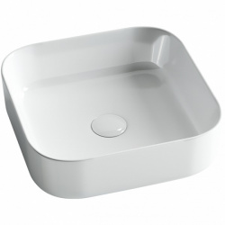 Раковина накладная Ceramicanova Element 38 CN6012, квадратная