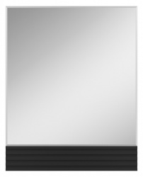 Зеркало Brevita Dakota 80 DAK-02080, черное дуб галифакс