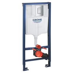 Система инсталляции для подв. унитаза GROHE Rapid SL 3 в 1 c кнопкой Skate Cosmopolitan (38772001)