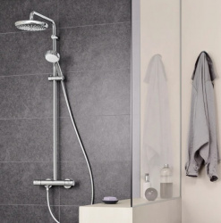 Душевая система GROHE Tempesta Cosmopolitan,с термостатом, хром 27922001