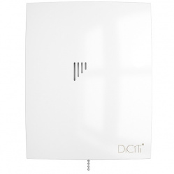 Вентилятор накладной DICITI BREEZE D100 с обратным клапаном, тяговый выкл., BREEZE 4C-02