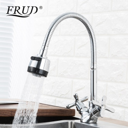 R43601 смеситель FRUD для кухни хром гиб.излив