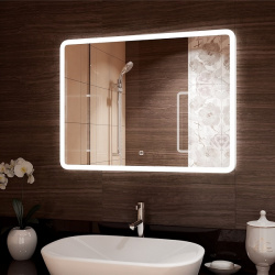 Зеркало Континент Led Demure 900700, сенсорный выключатель