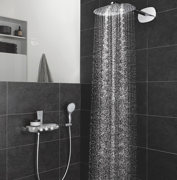 Душевая система встраиваемая с термостатом Grohe Rainshower SmartControl 360, 26443000