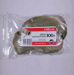 Лен сантехнический Uniflax 100г (пакет)