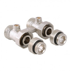 Узел нижнего подключения радиатора прямой VALTEC ( VT.345K.N.E04 )