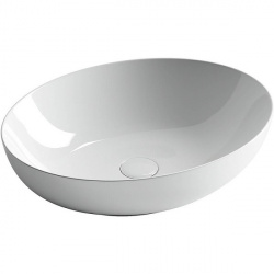 Раковина накладная Ceramicanova Element 52 CN6017, овальная