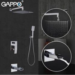 G7107-20 душевая система GAPPO скрытый монтаж