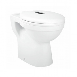 Биде напольное SANTEK Консул с сиденьем микролифт Soft-Close 1WH111633