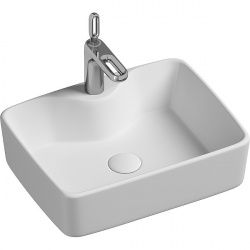 Раковина накладная Ceramicanova Element 48 CN6033, прямоугольная