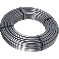 Труба полимерная Varmega FLEX PE-Xa  EVOH 25 x 3.5 мм silver, бухта 50 м